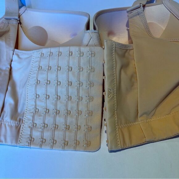 Plus Size Bra Push Up, Deep Cup Size 38 Nude - Picture 9 of 10